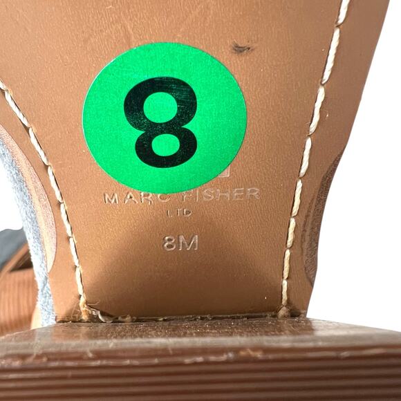 MARC FISHER Gadri Bootie in Gray Suede, 3.5" Heel Ankle Boots Women's Size 8 - Picture 12 of 13